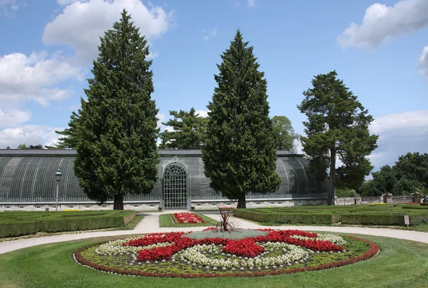 Jardín French Park en Lednice en República Checa en Europa — Foto de Stock