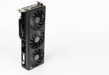 Brnenec, Çek Cumhuriyeti-Nisan 14. 2025: Grafik kartı Asus Pro Art Geforce RTX 4060. ASUS, bilgisayar bileşenlerinin bir numaralı üreticisi..