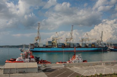 Slovenya endüstriyel Koper bağlantı noktası