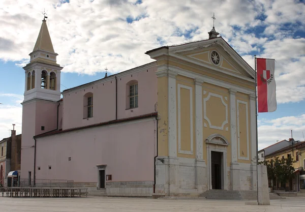 Igreja de Nossa Senhora dos Anjos em Porec, na Croácia — Fotografia de Stock