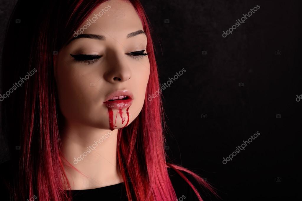 Vampire Bloody Face