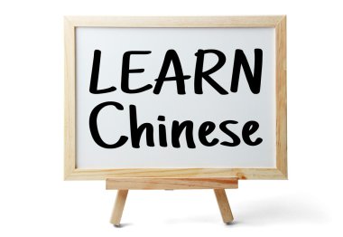 Çince dil kavram öğrenme vakti.