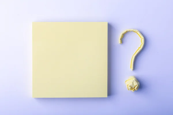 Paper Question Mark — Stock Photo, Image