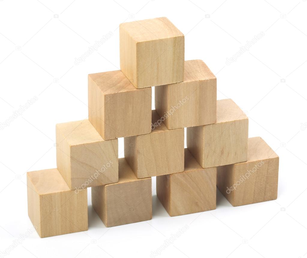 white wooden blocks