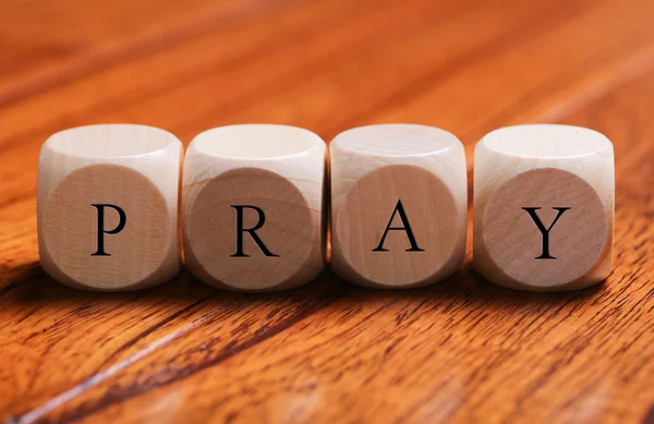 PRAY Word Concept — Stock Photo, Image