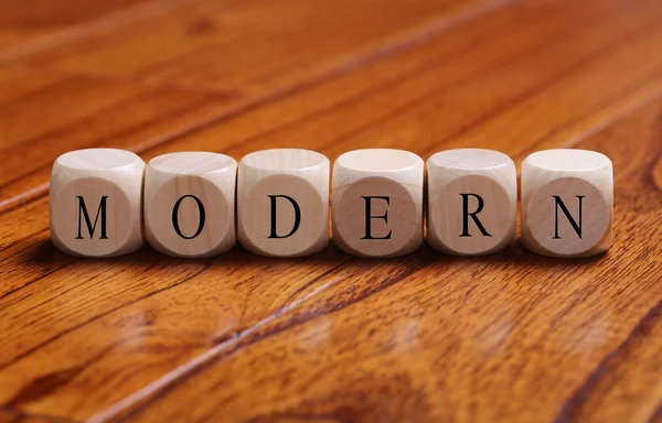 Concepto de palabra MODERNA —  Fotos de Stock