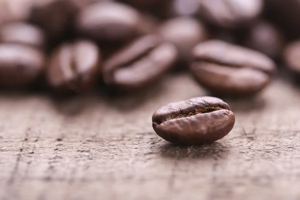 Coffee Beans On Wooden Background — Stock Photo, Image