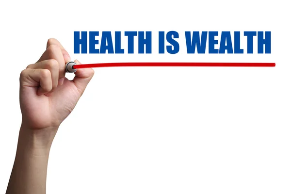 Health Is Wealth — Stock Photo, Image