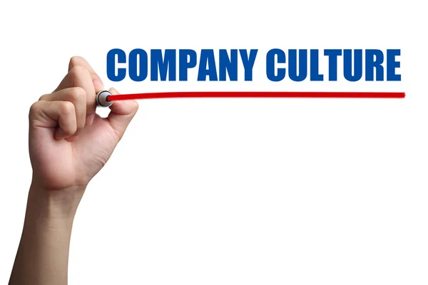 Concetto di cultura aziendale — Foto Stock