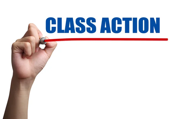 Class Action koncepció — Stock Fotó