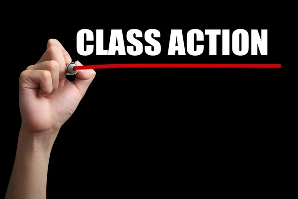 Class Action koncepció — Stock Fotó