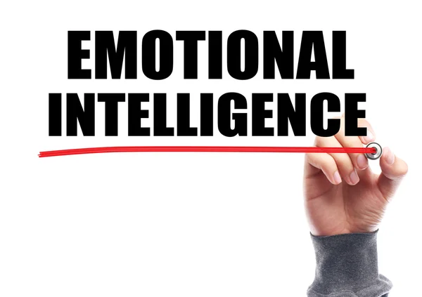 Concetto di intelligenza emotiva — Foto Stock