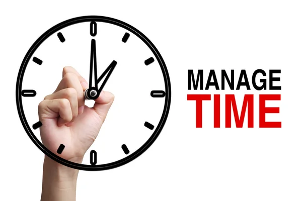 Manage Time Concept — Stock Photo, Image