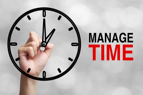 Manage Time Concept — Stock Photo, Image