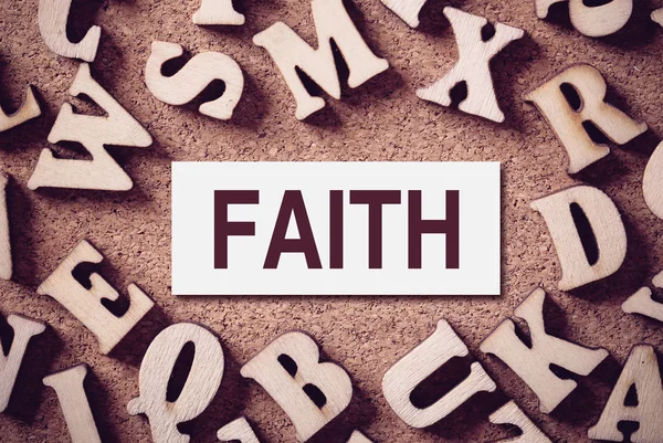 Faith Concept Word — Stock Photo, Image