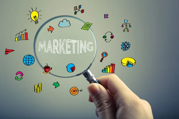 Concetto di marketing — Foto Stock