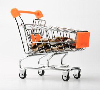 alışveriş arabası paraları