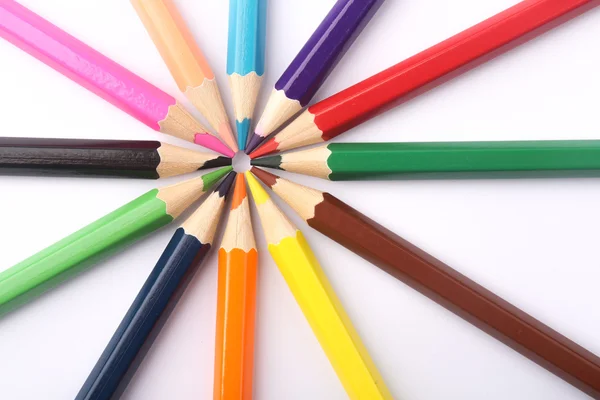 Colorful Pencils Background — Stock Photo, Image