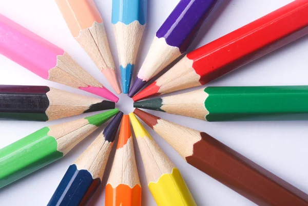 Colorful Pencils Background — Stock Photo, Image