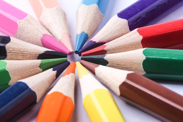 Colorful Pencils Background — Stock Photo, Image