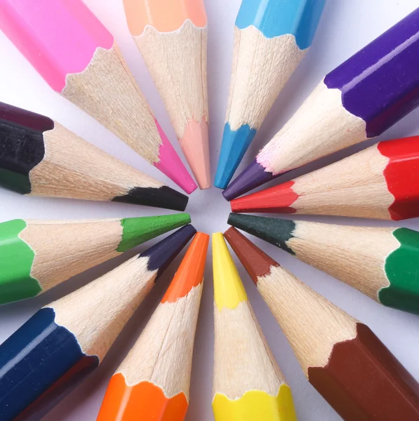 Colorful Pencils Background — Stock Photo, Image