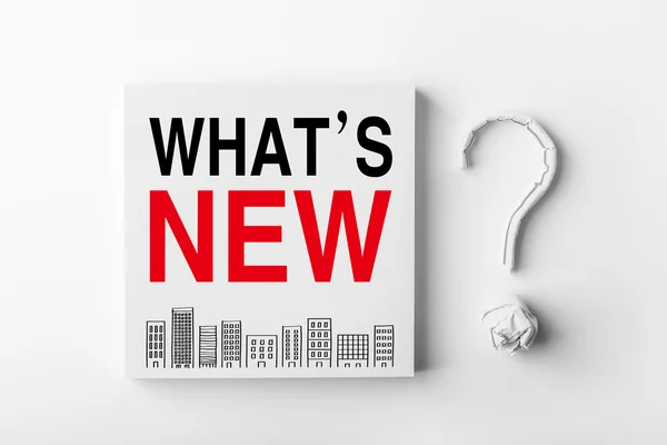 What is New — Stock Photo, Image