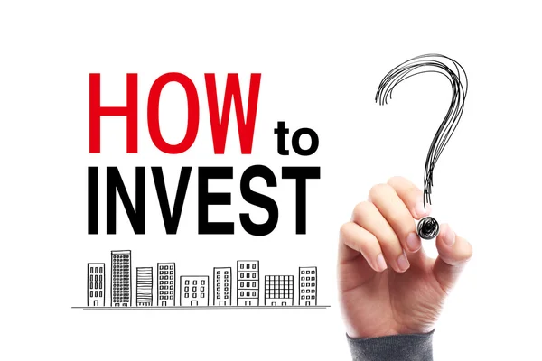 Como investir — Fotografia de Stock
