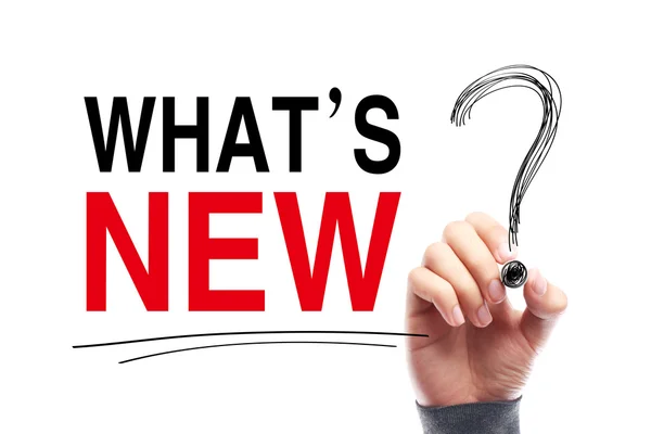 What is New — Stock Photo, Image