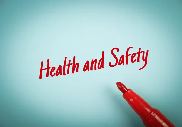 Gezondheid en veiligheid — Stockfoto