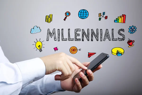 Millennials Business Concept — Stock Photo, Image