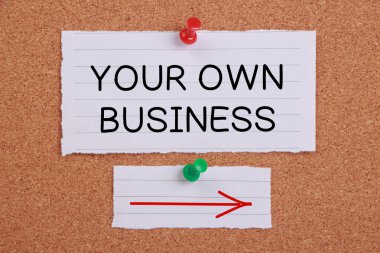 Your Own Business clipart