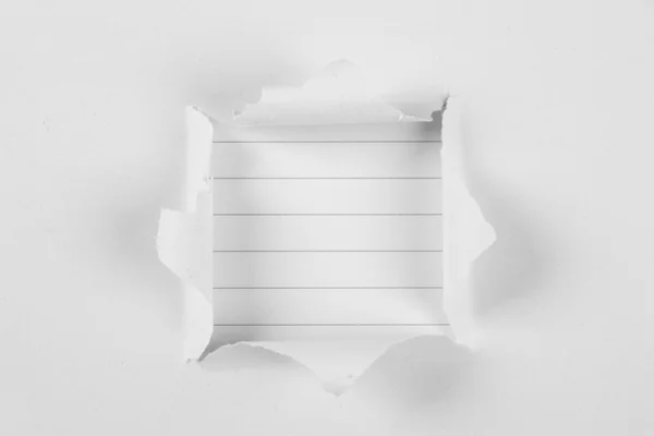 Note Paper Under Tear paper — Stock Photo, Image