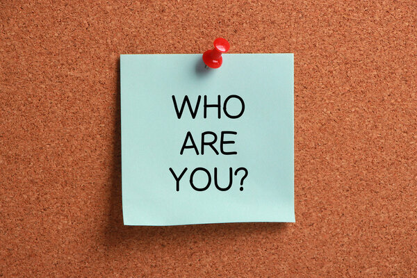 Кто ты такой?
?