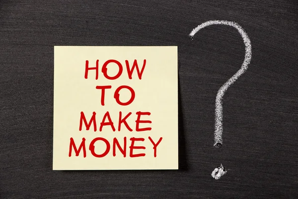 How To Make Money ? — Stock Photo, Image