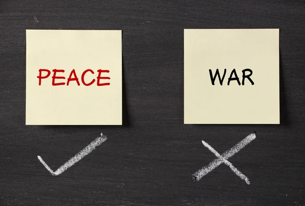 Peace or War — Stock Photo, Image