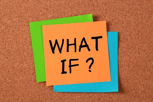 What If? — Stock Photo, Image