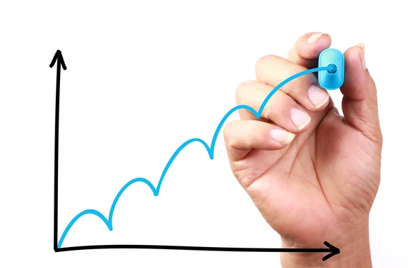 Gráfico de crecimiento —  Fotos de Stock