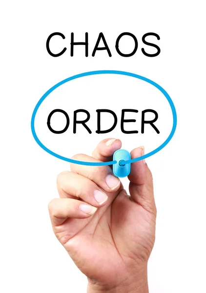 Order No Chaos — Stock Photo, Image