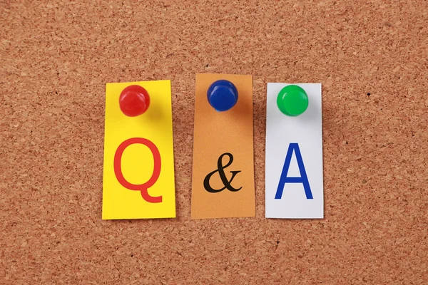 Q & A — Stock Photo, Image