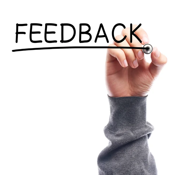 Feedback — Stockfoto