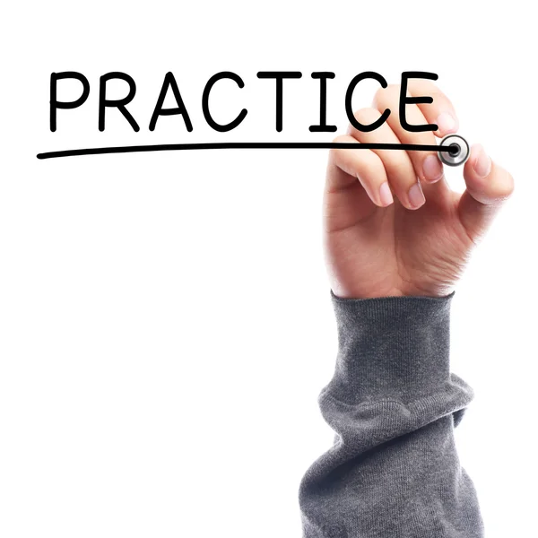 Practice — Stock Photo, Image