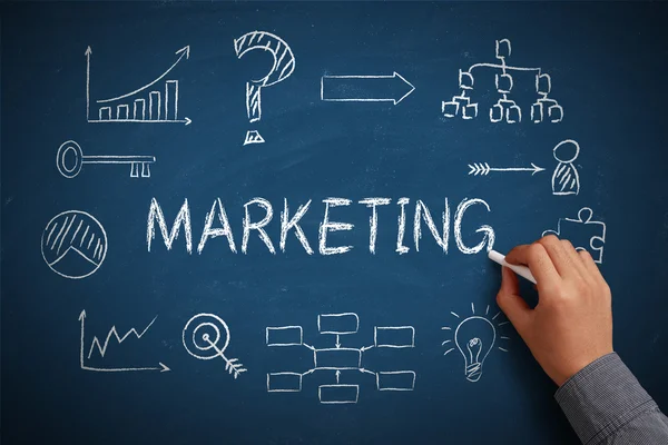 Marketing — Stockfoto