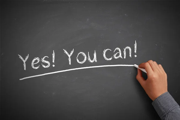 Yes! You Can! — Stock Photo, Image