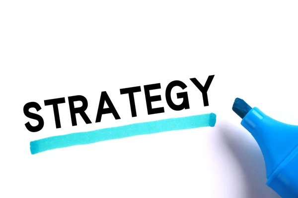 Strategi — Stockfoto