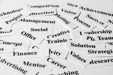 İş kavramı ile ilgili bazı kelimeler