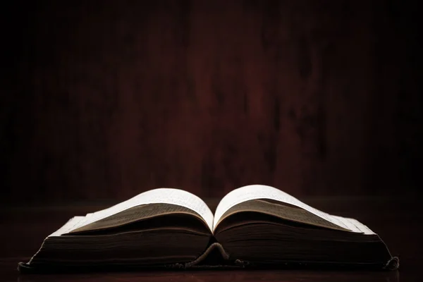 Holy Bible On Table — Stock Photo, Image