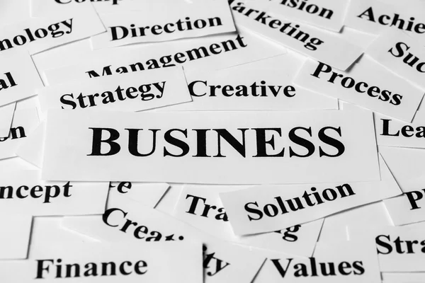 Business and other related words — Stock Photo, Image