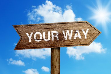 Senin yol yol işareti