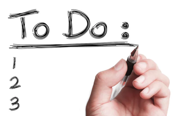 To Do List — Stock Photo, Image