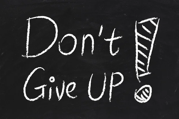 Do Not Give Up — Stock Photo, Image